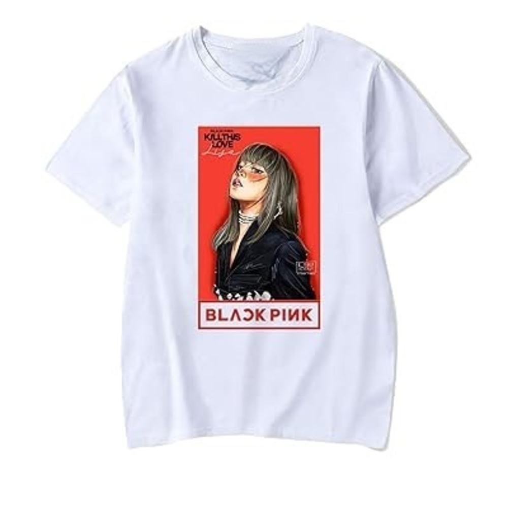 JUNG KOOK Kpop Black Kill This Love Shirt Jisoo